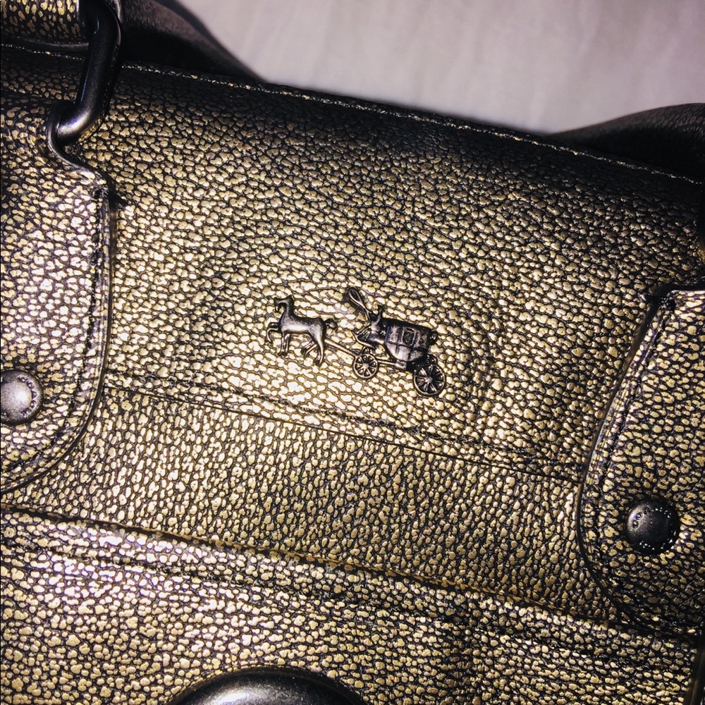 Original Coach satchels antic color
